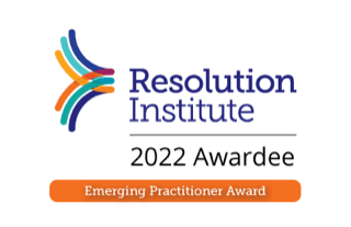 Resolution Institute 2022 Awardee